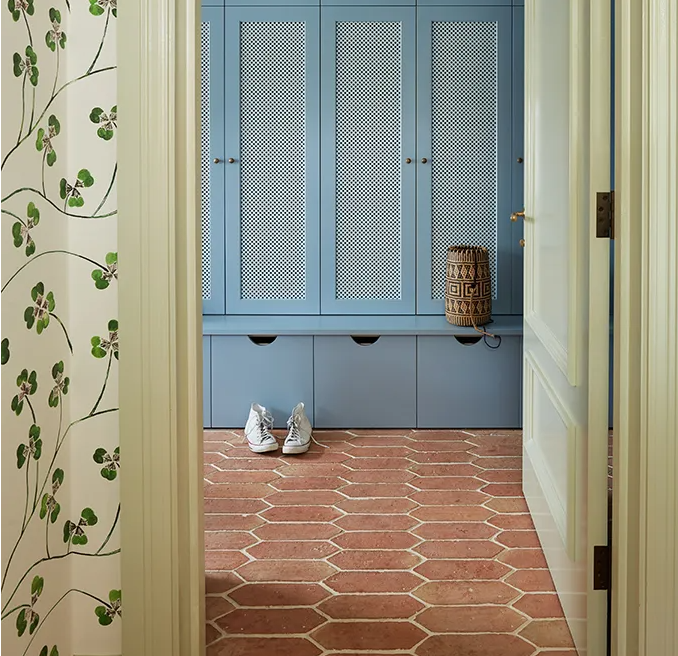 Terracotta Floor Tiles - Picket